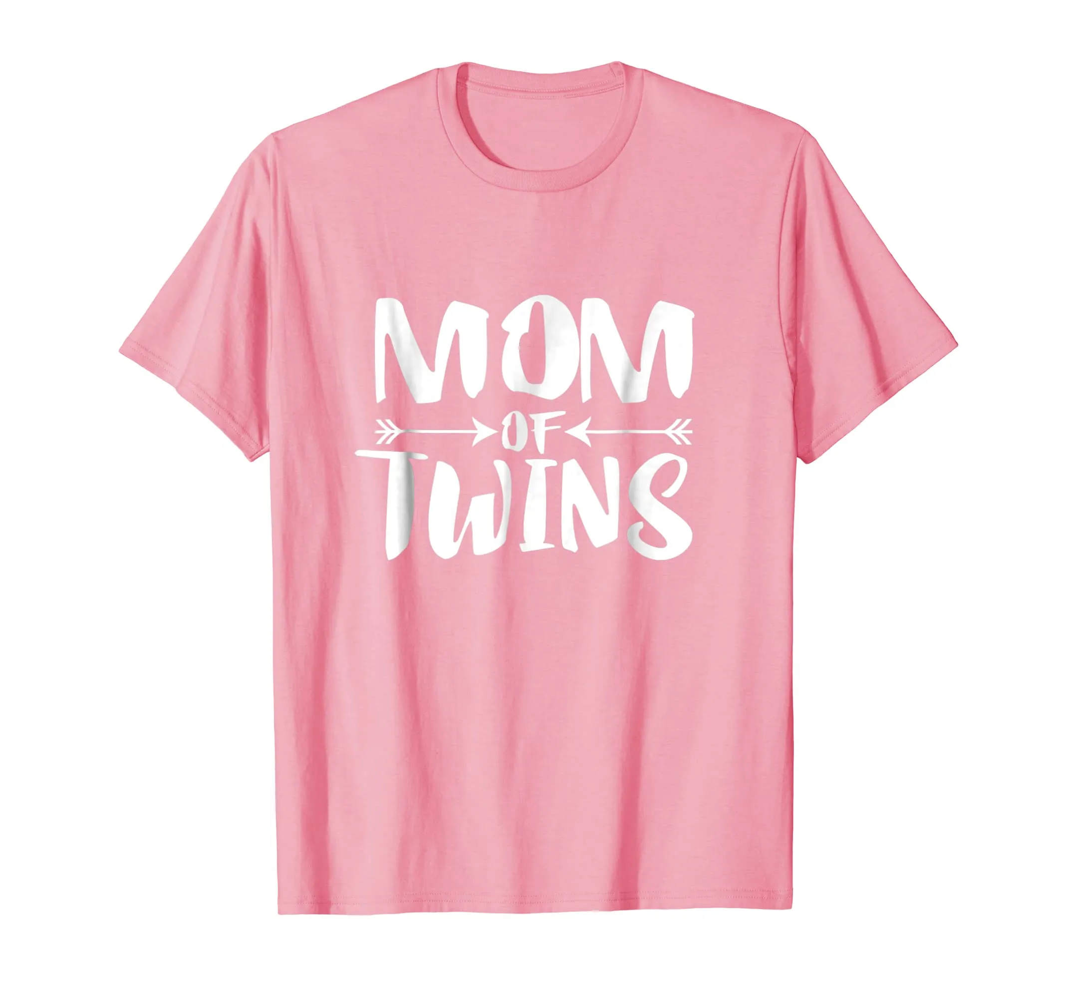 Mom Of Twins T-Shirt Mother Pregnant Announcement Gift