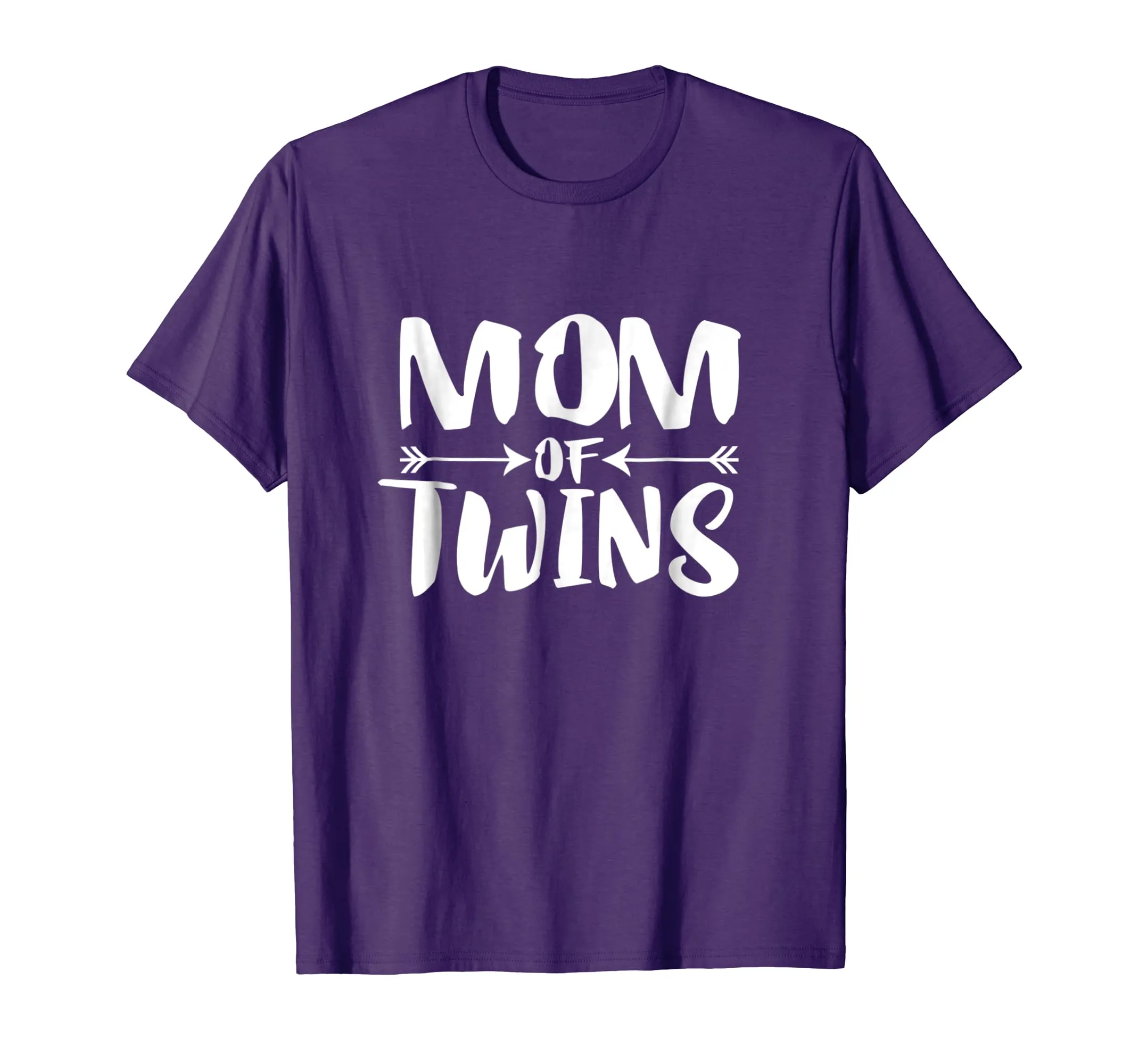 Mom Of Twins T-Shirt Mother Pregnant Announcement Gift