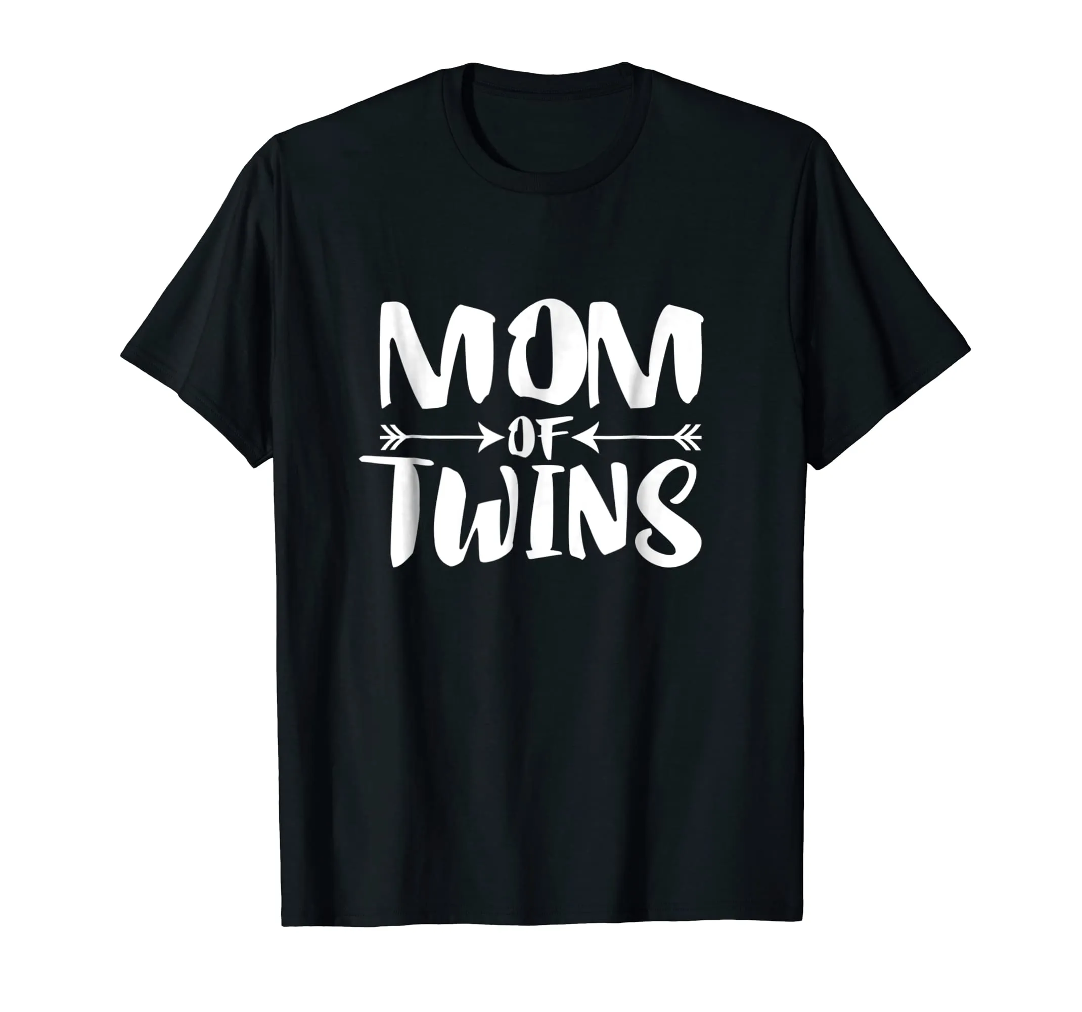 Mom Of Twins T-Shirt Mother Pregnant Announcement Gift