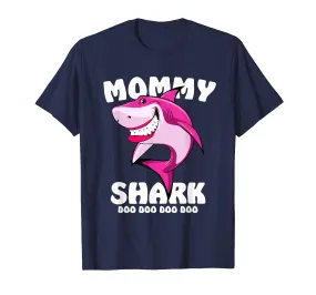 Mommy Shark Doo Doo Shirt - Matching Family Shark Shirts Set