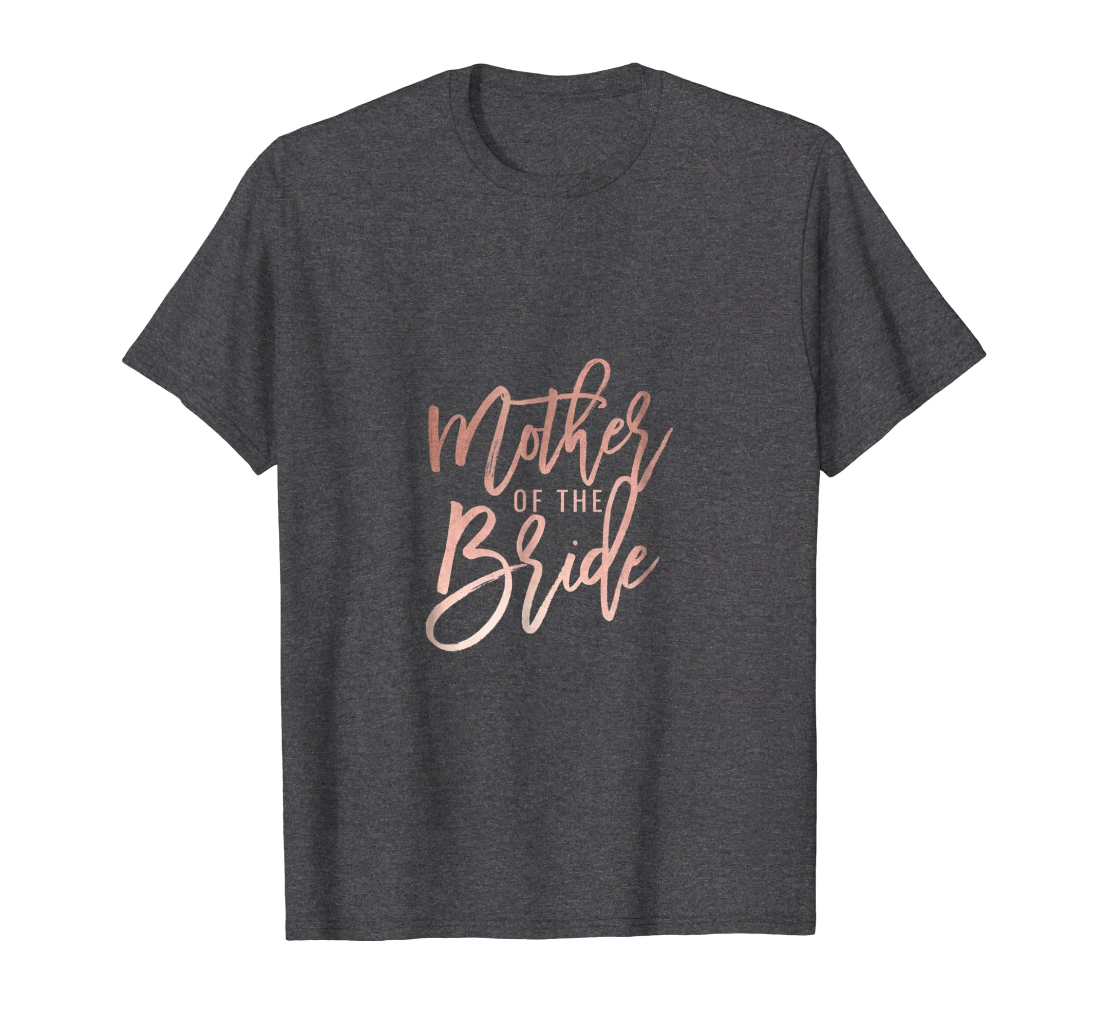 Mother of the Bride Chic Faux Rose Gold Bachelorette T-Shirt