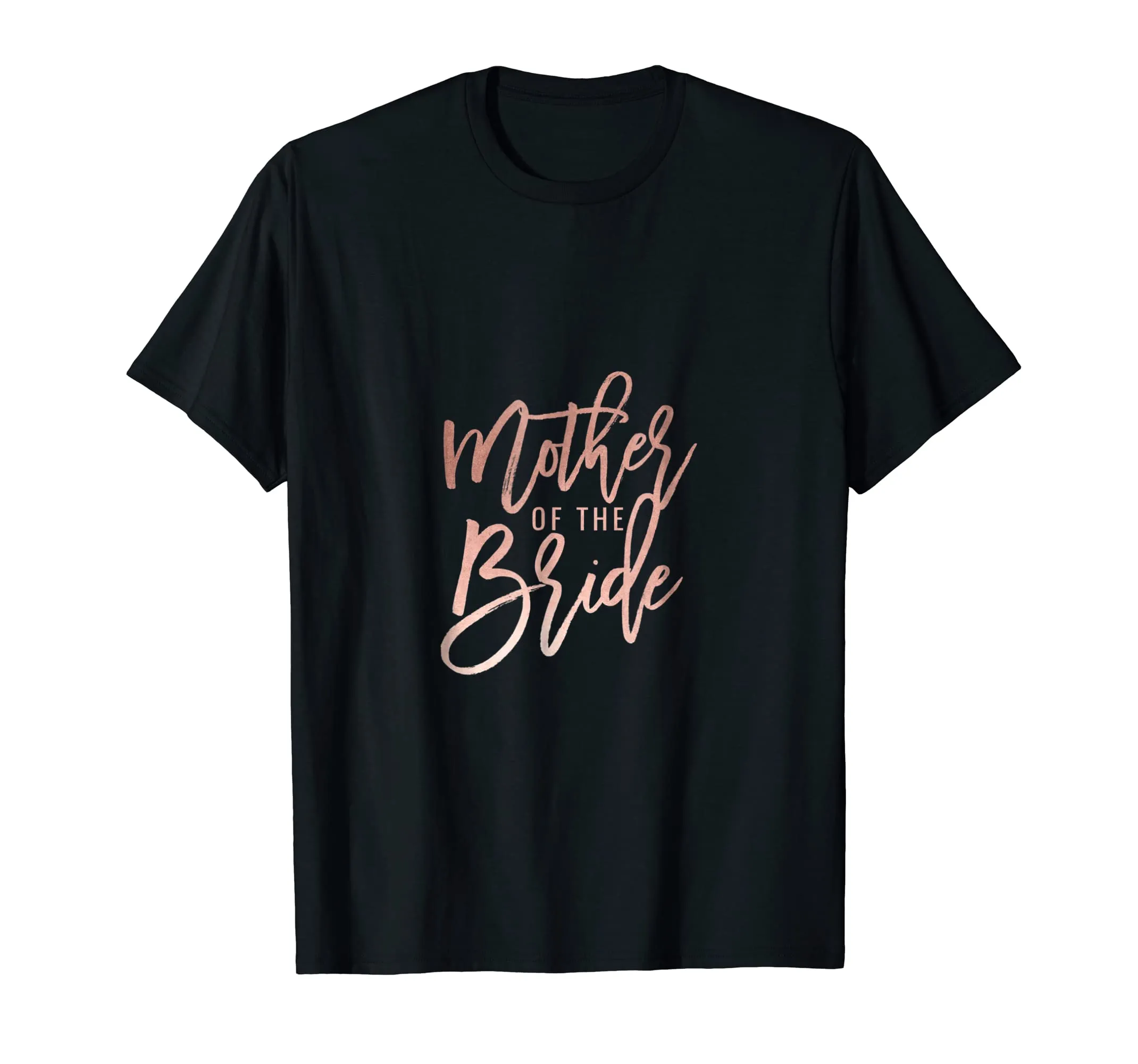 Mother of the Bride Chic Faux Rose Gold Bachelorette T-Shirt