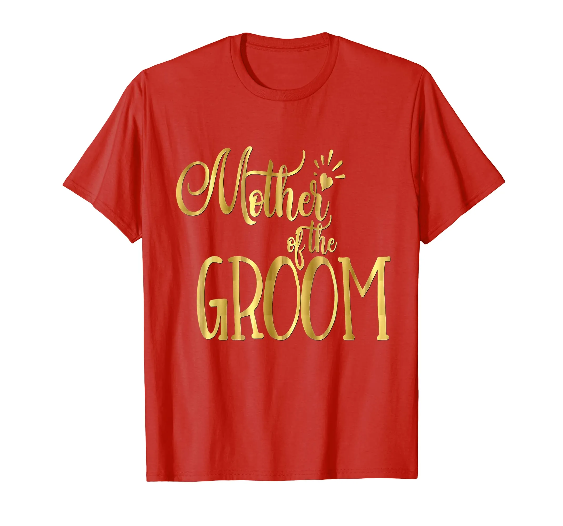 Mother of the Groom T-Shirt Wedding Party Bride MOG