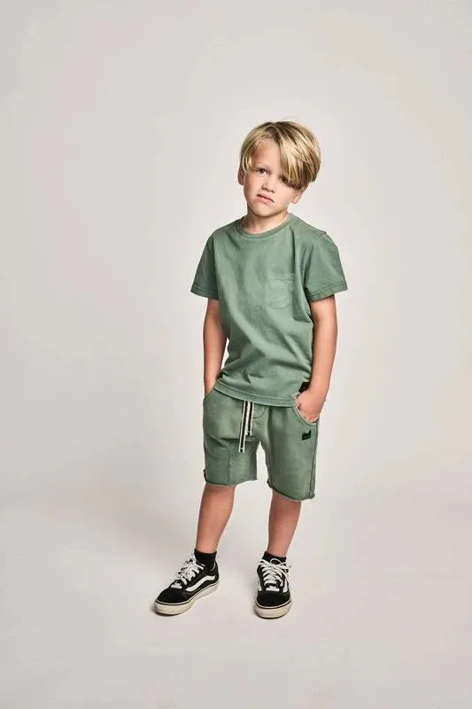 Munster Kids | KRW Shorts - Mineral Green