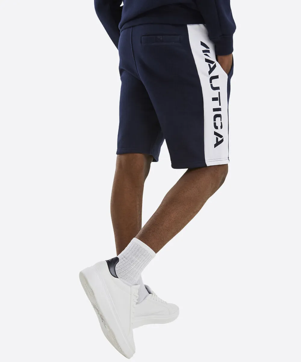 Nautica Competition Elkton Fleece Shorts (Dark Navy)