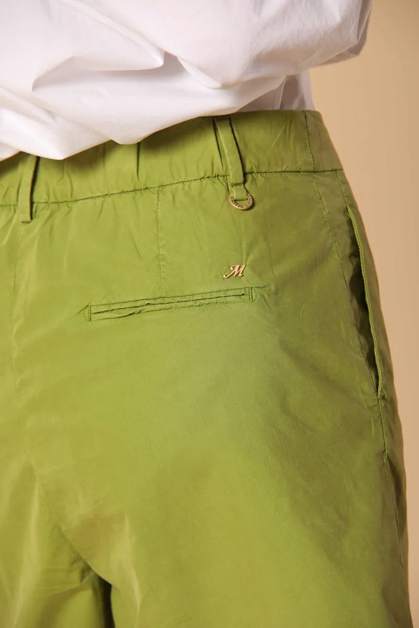 New York Cozy bermuda chino femme en toile parachute en mélange lyocell et coton coupe Relaxed