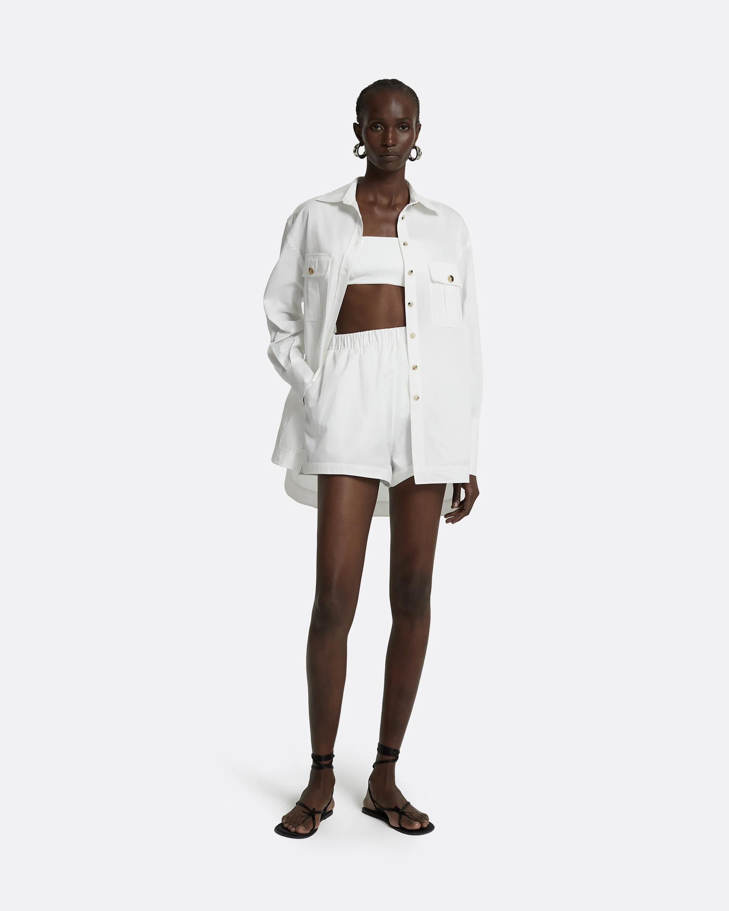 Oliver Ivory Shorts