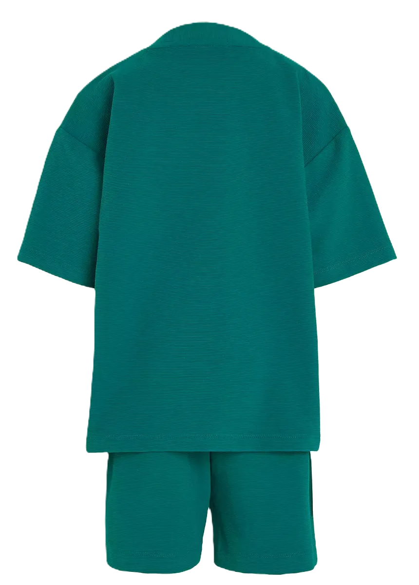 Ottoman Relaxed Shorts Set