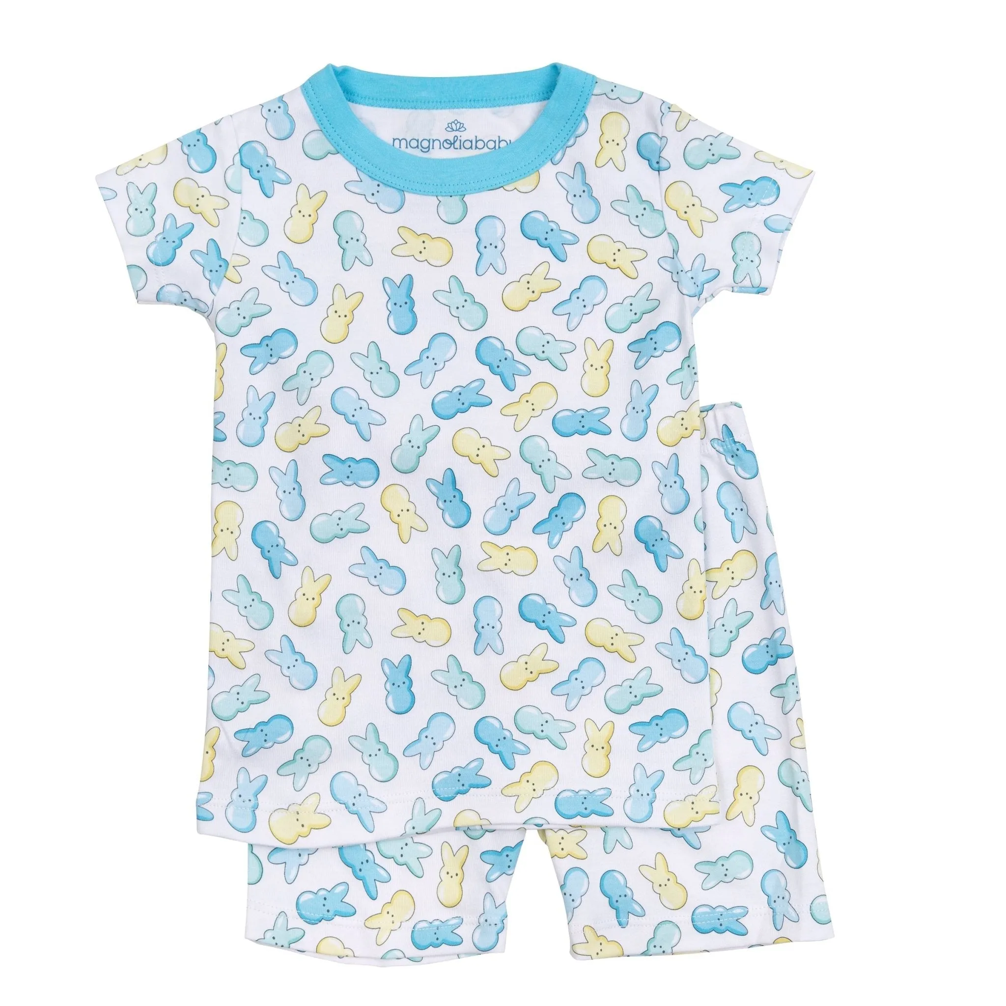 Peep-tastic! Short Pajamas - Light Blue