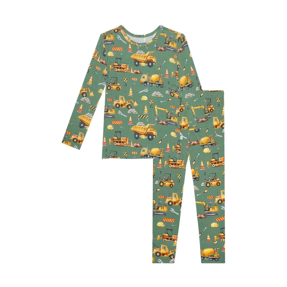 Posh Peanut Crawford Long Sleeve Basic Pajama
