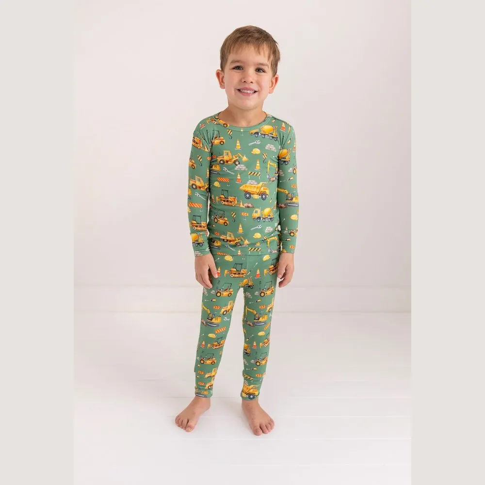 Posh Peanut Crawford Long Sleeve Basic Pajama