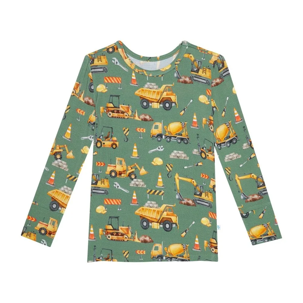 Posh Peanut Crawford Long Sleeve Basic Pajama