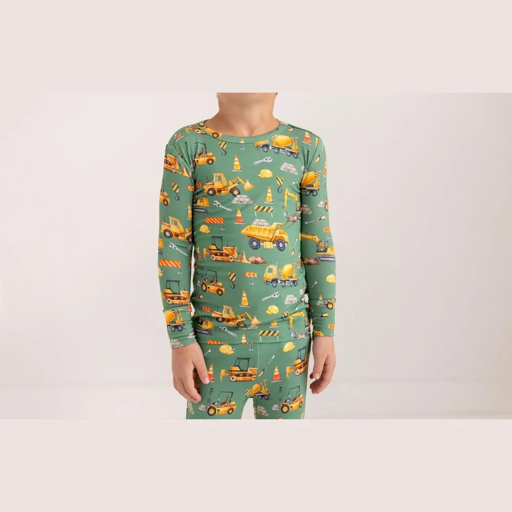 Posh Peanut Crawford Long Sleeve Basic Pajama