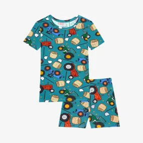 Posh Peanut Roberts Short Sleeve Short Pajamas