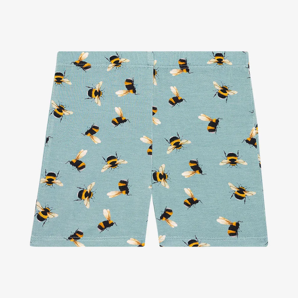 Posh Peanut Spring Bee Basic Short Sleeve & Short Length Pajama