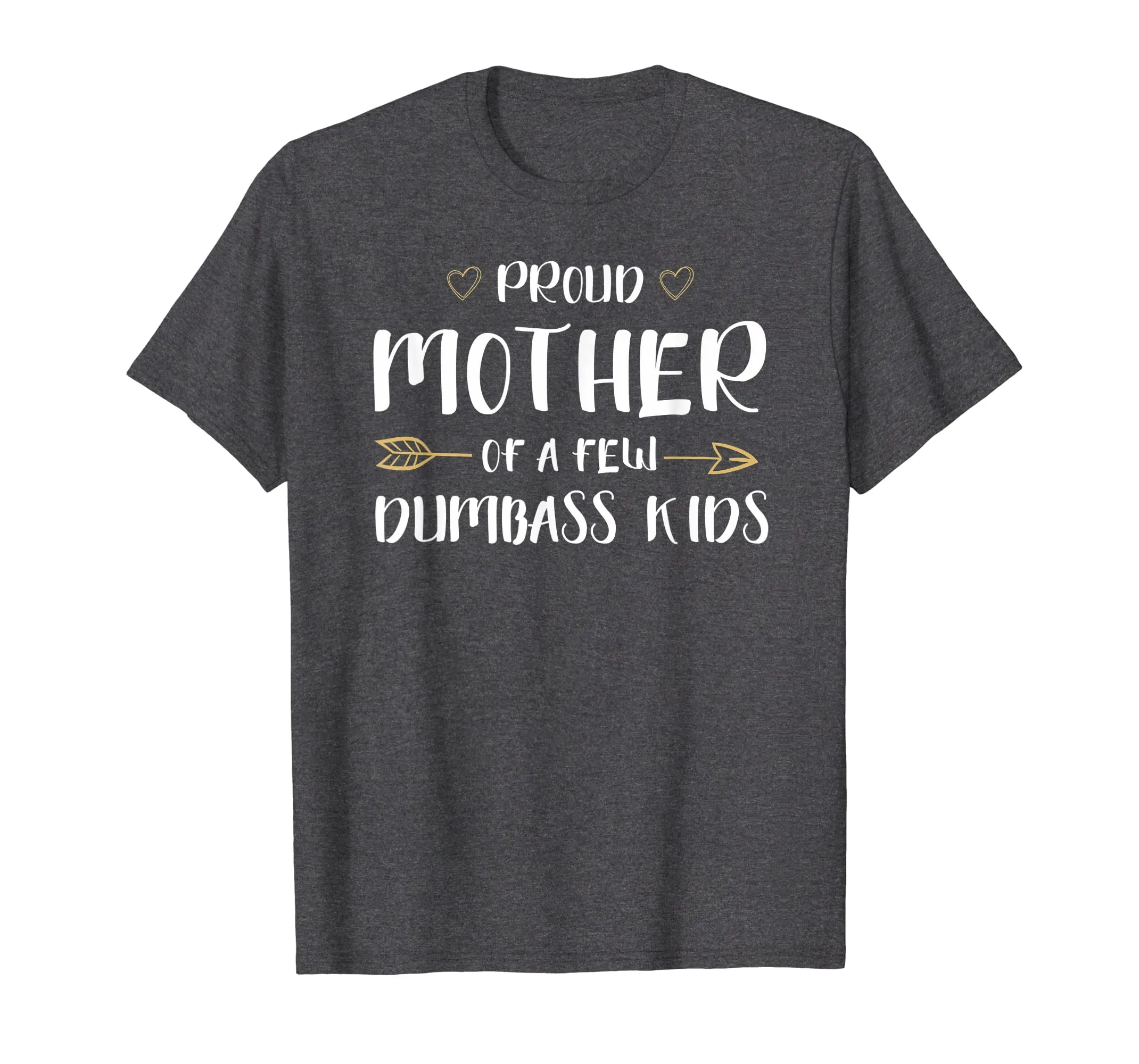Proud Mother Of A Few Dumbass Kids Funny Motherhood T-Shirt