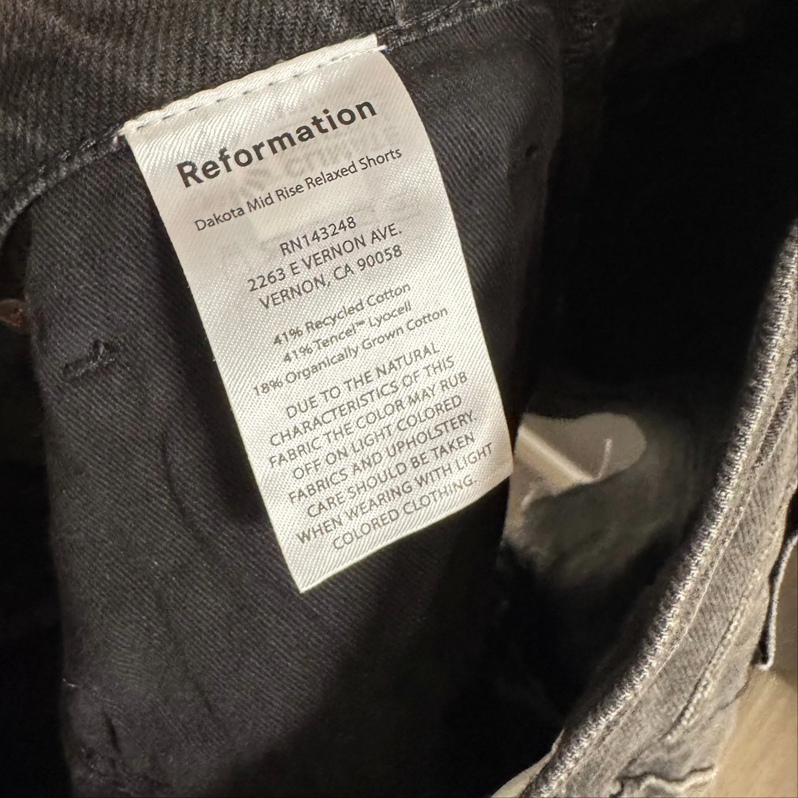 Reformation Dakota Relaxed Shorts