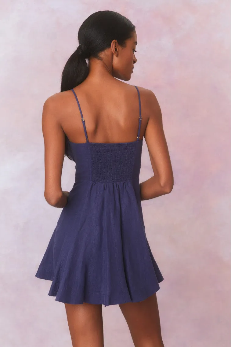 Shai Linen Mini Dress