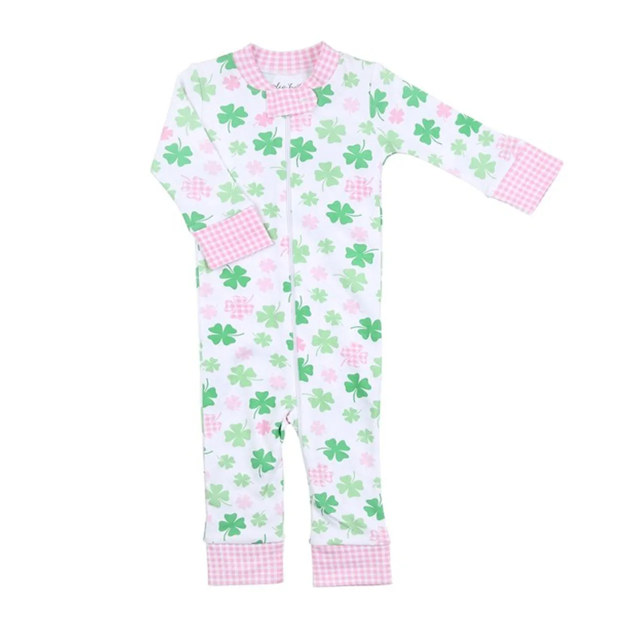 Sharmrock Cutie Pink Zipper Pajamas