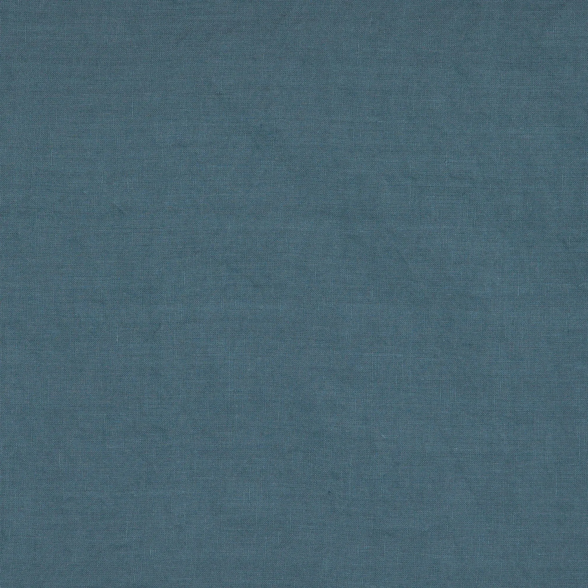 Short-sleeved linen pajamas french blue - Emanuel