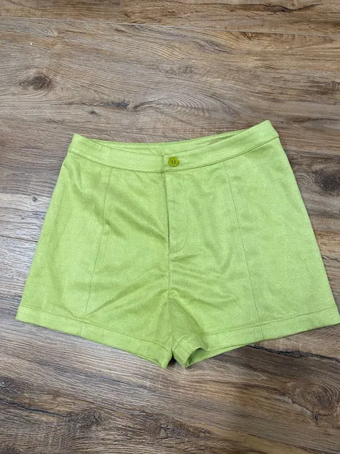 Soft Suede Shorts