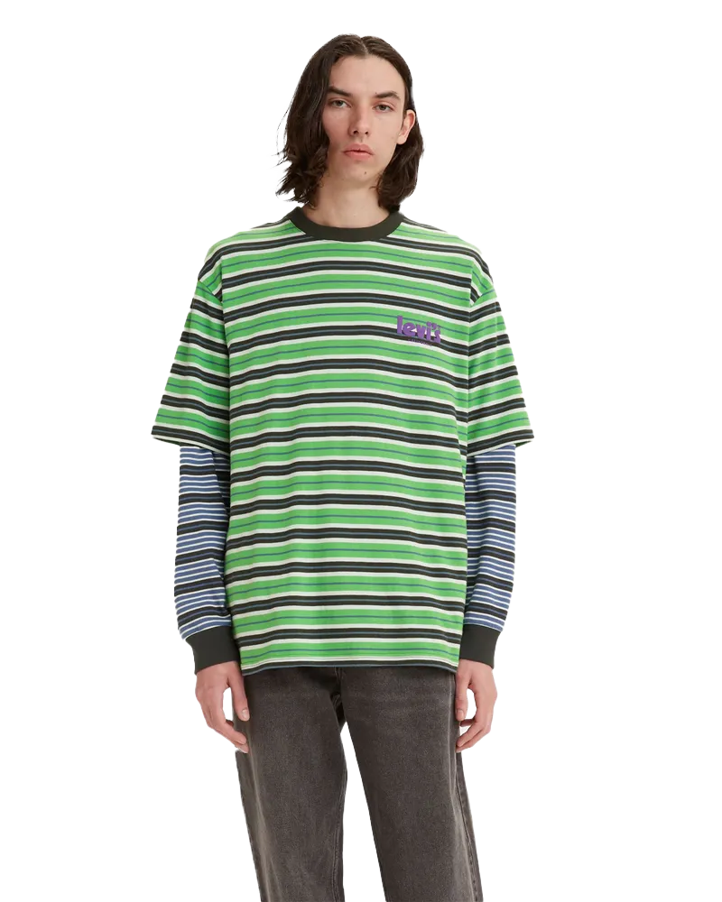 Stay Loose T-Shirt in Surprise Party Peppermint