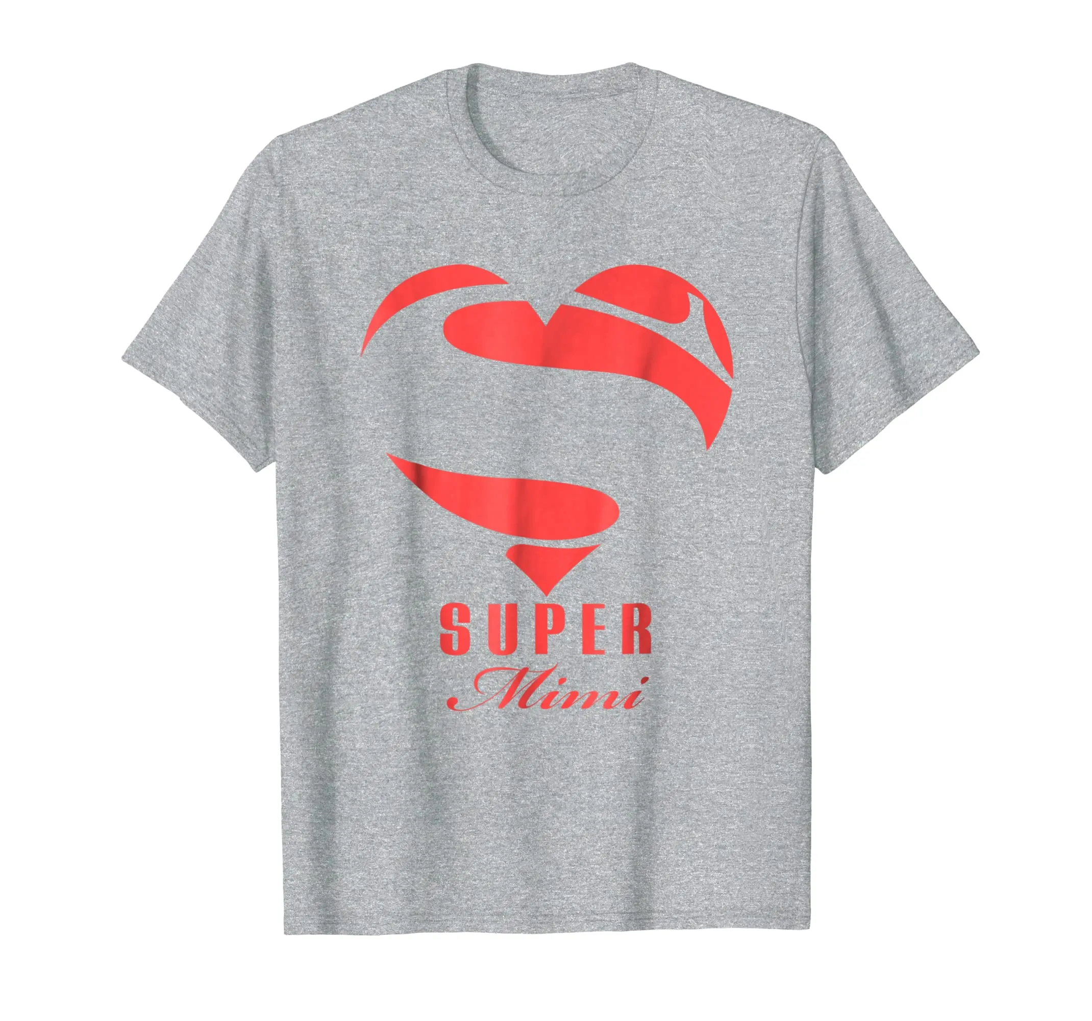 Super Mimi Superhero T Shirt Gift Mother Father Day