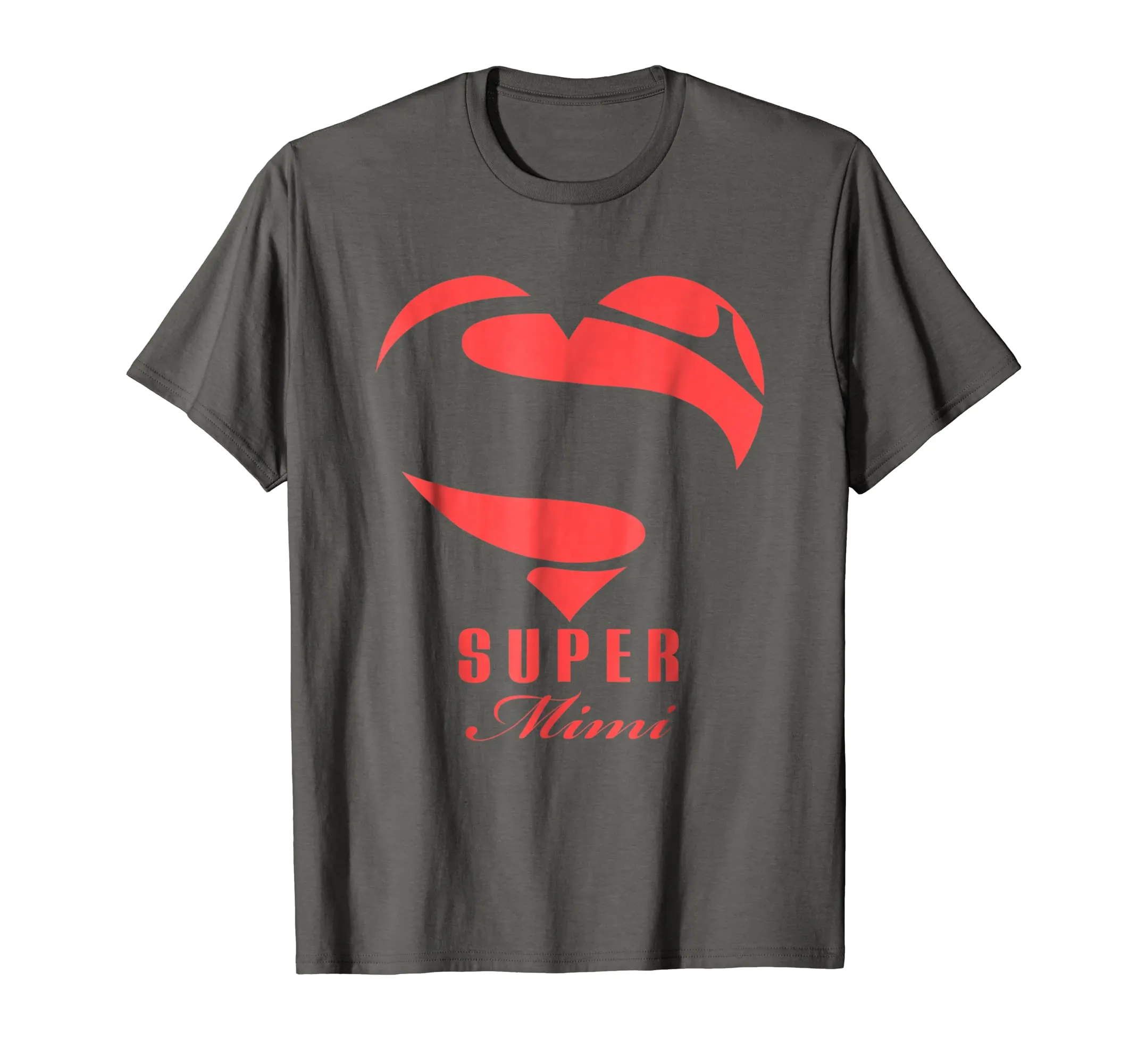 Super Mimi Superhero T Shirt Gift Mother Father Day