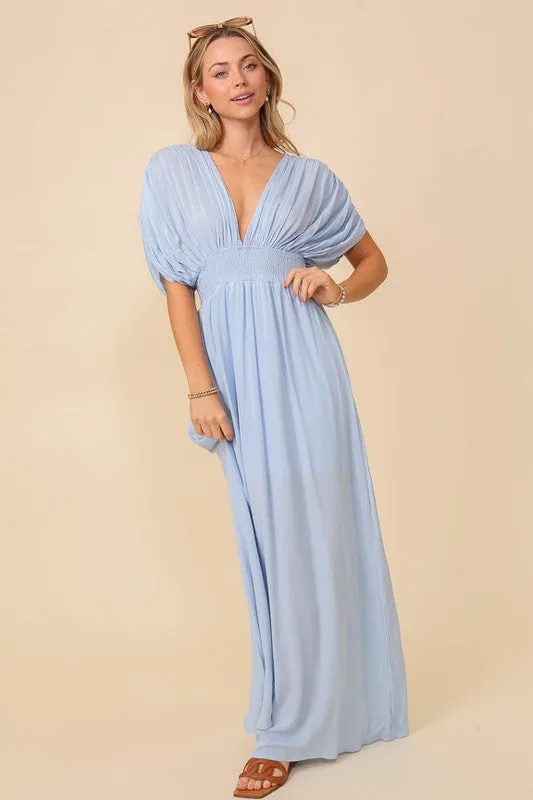 Timing Summer Spring Vacation Maxi Sundress Lined