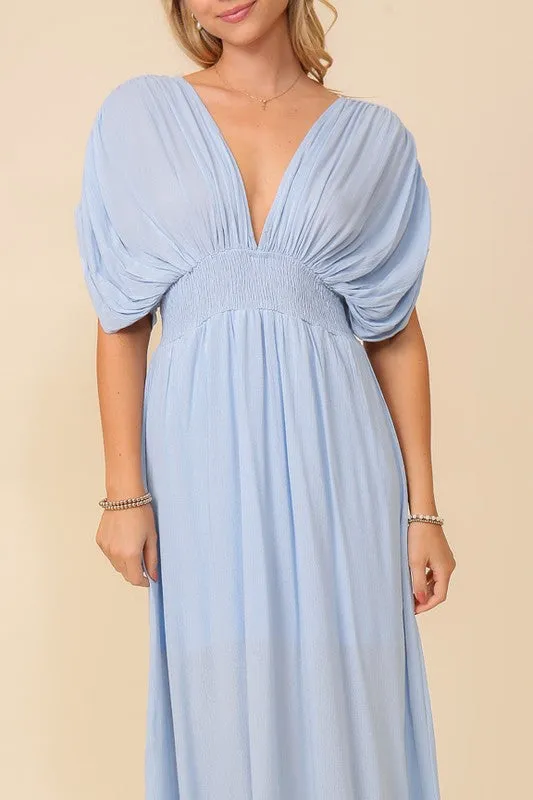Timing Summer Spring Vacation Maxi Sundress Lined
