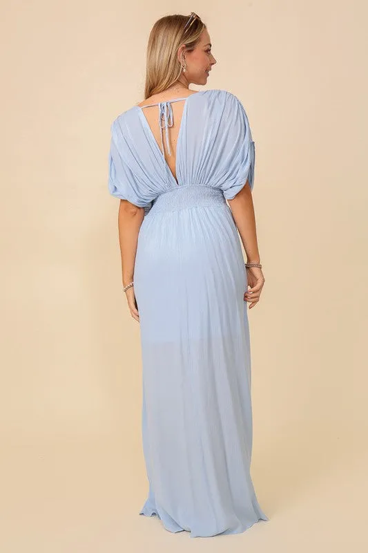 Timing Summer Spring Vacation Maxi Sundress Lined