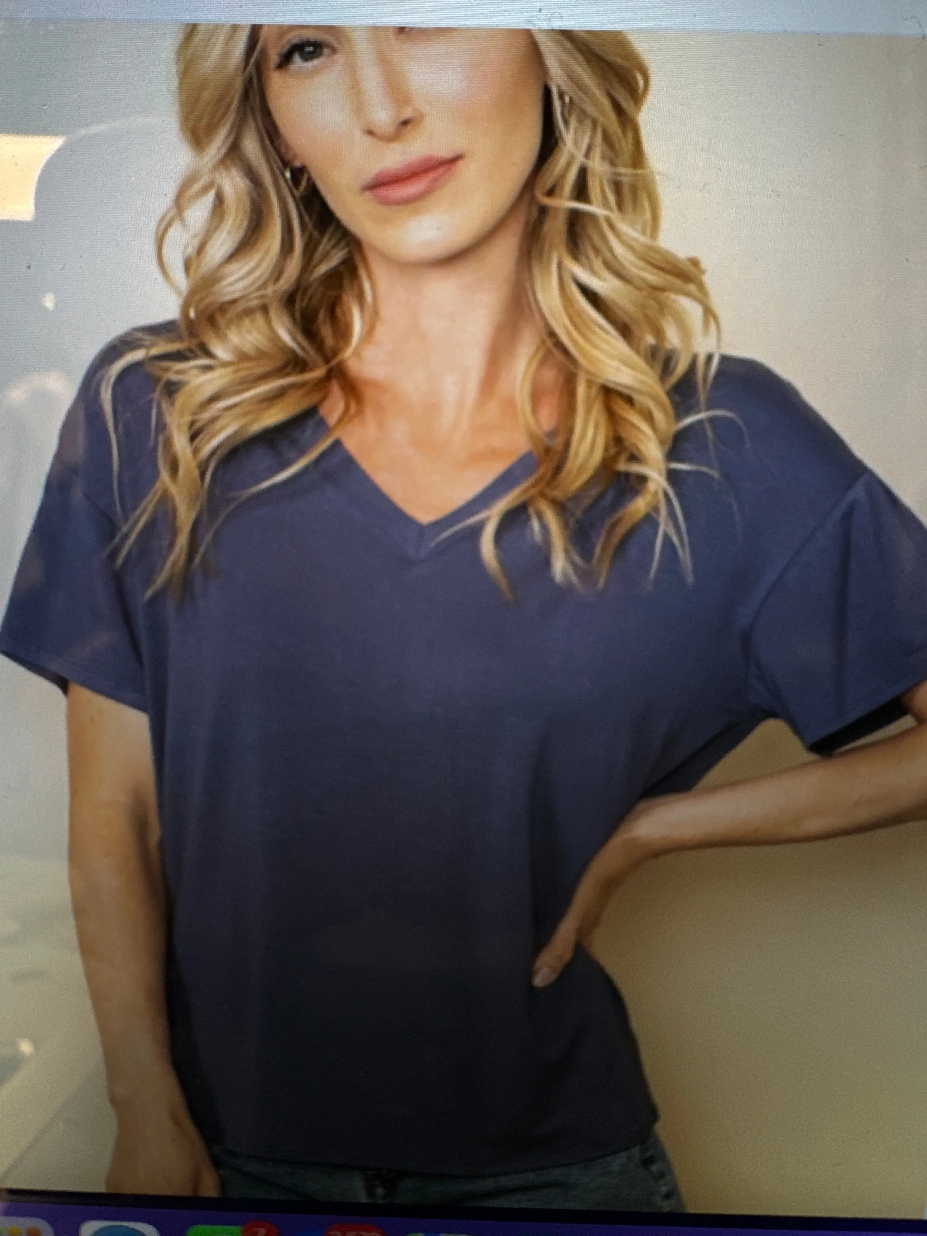 V Neck Basic T shirts