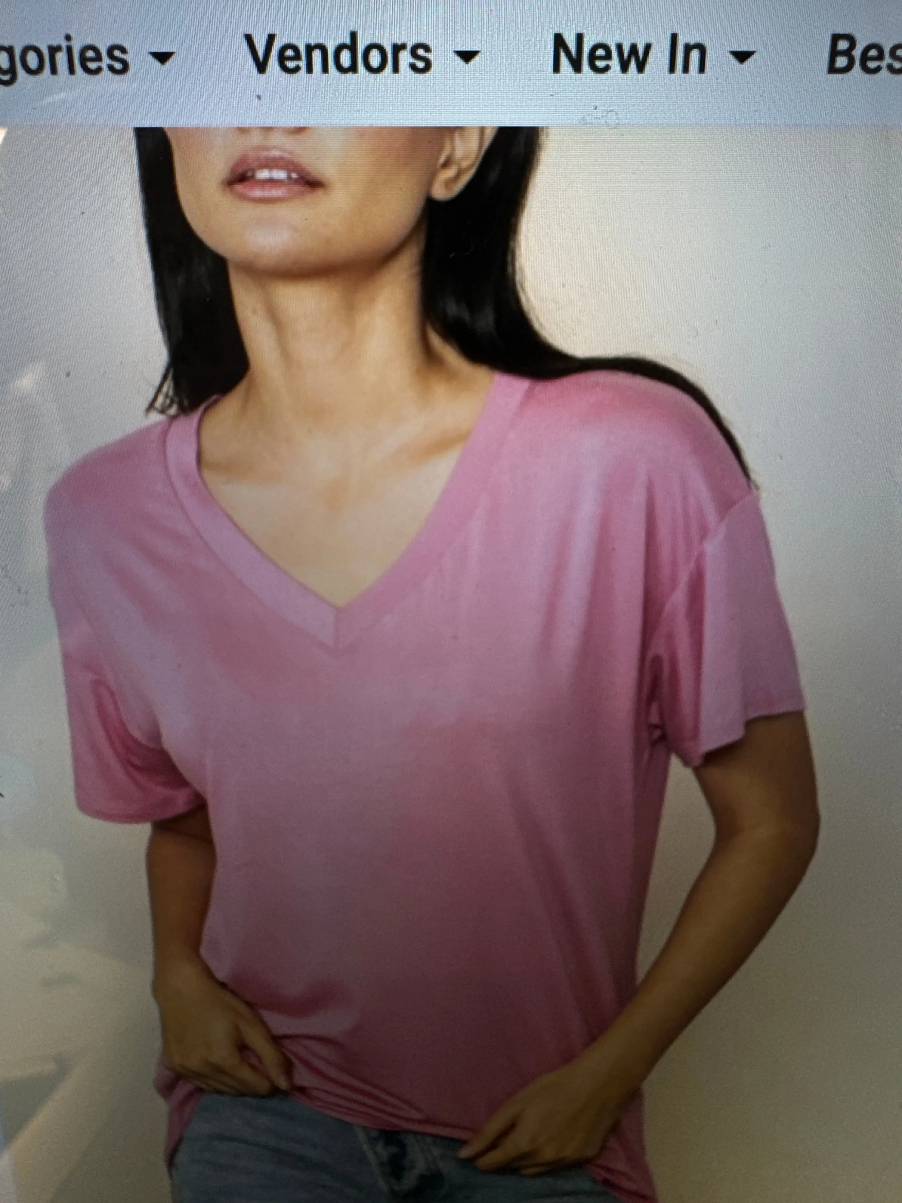 V Neck Basic T shirts