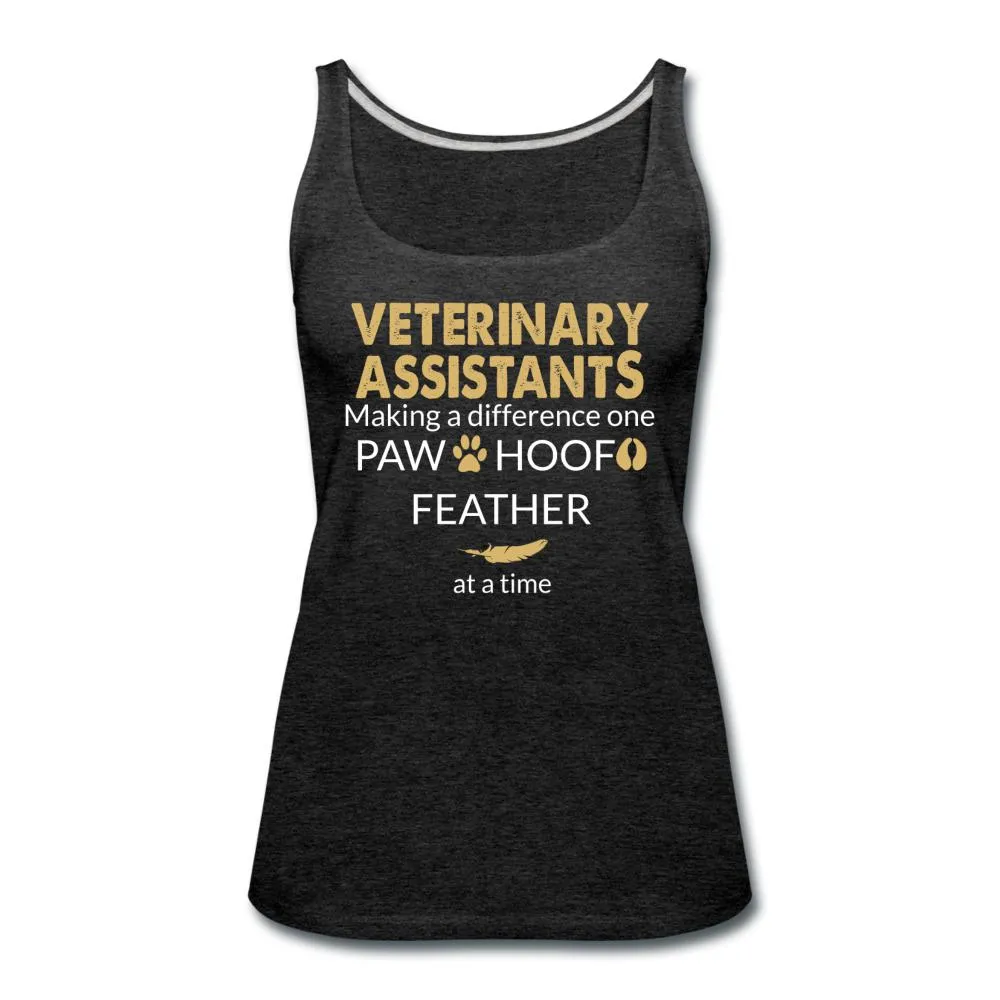 Vet Assistant- Making a Difference  Women's Tank Top