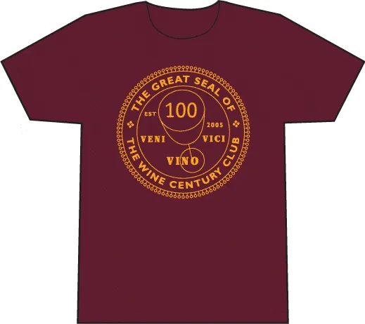 Wine Century Club T Shirt