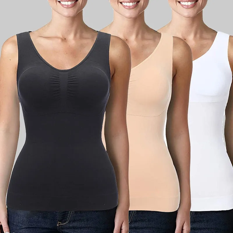 Women Cami Shaper with Built Tummy Control Shapewear