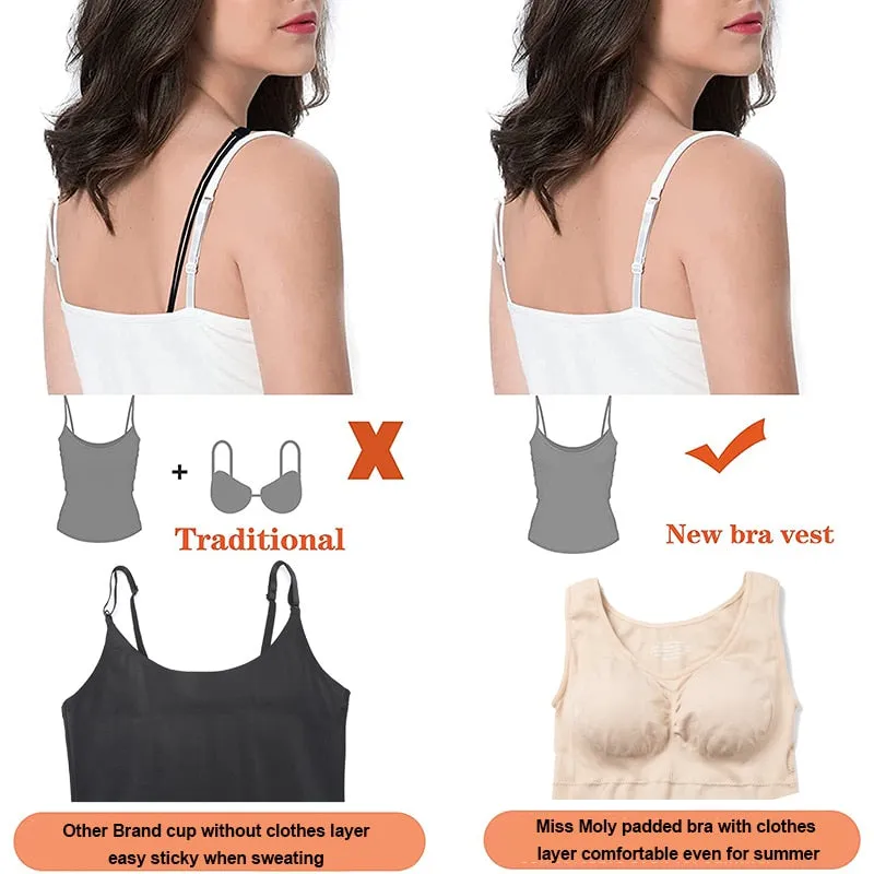 Women Cami Shaper with Built Tummy Control Shapewear