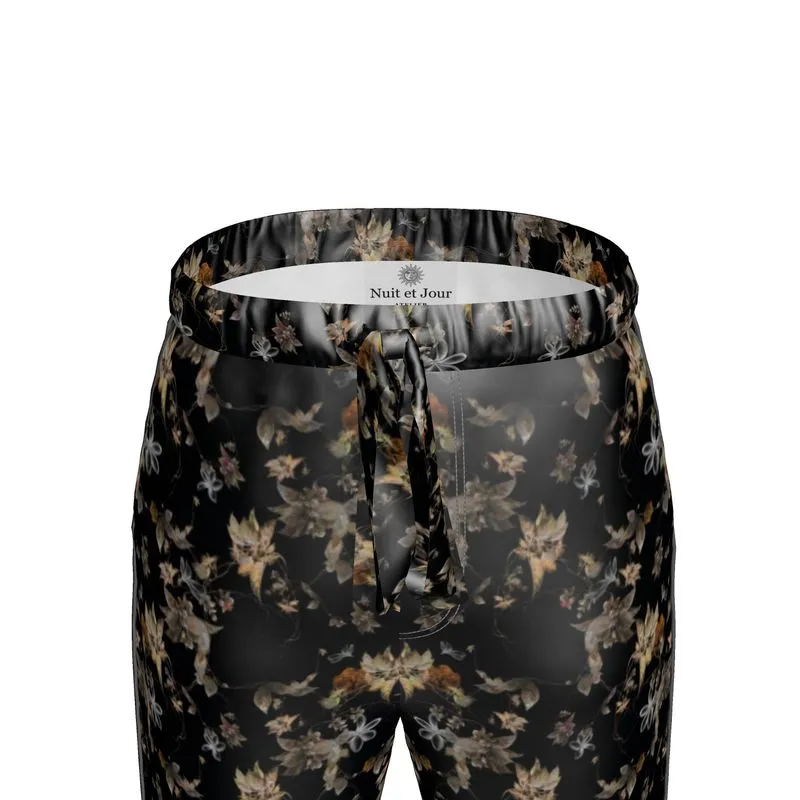Womens Luxury Pyjama Trousers - Moon Light Botanicals Collection