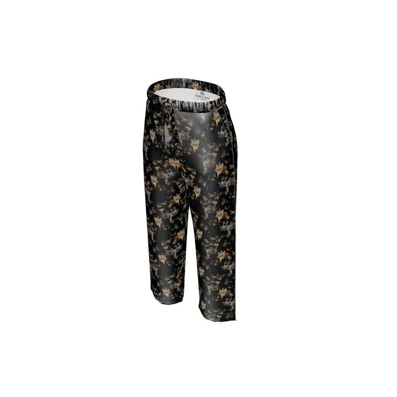 Womens Luxury Pyjama Trousers - Moon Light Botanicals Collection