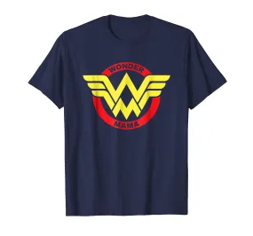 Womens Wonder Mama Mother T Shirt Gift SuperHero Mom