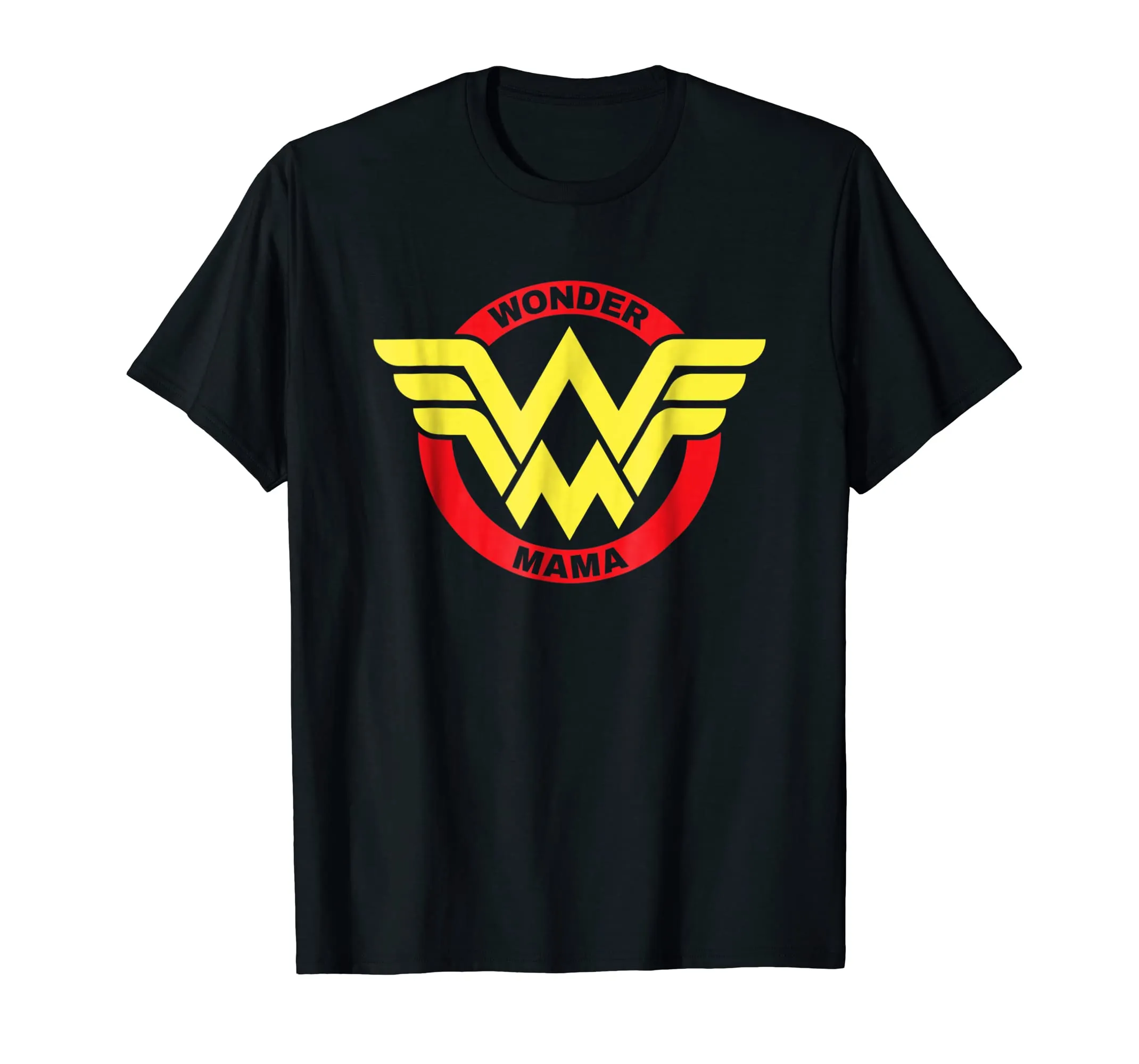 Womens Wonder Mama Mother T Shirt Gift SuperHero Mom