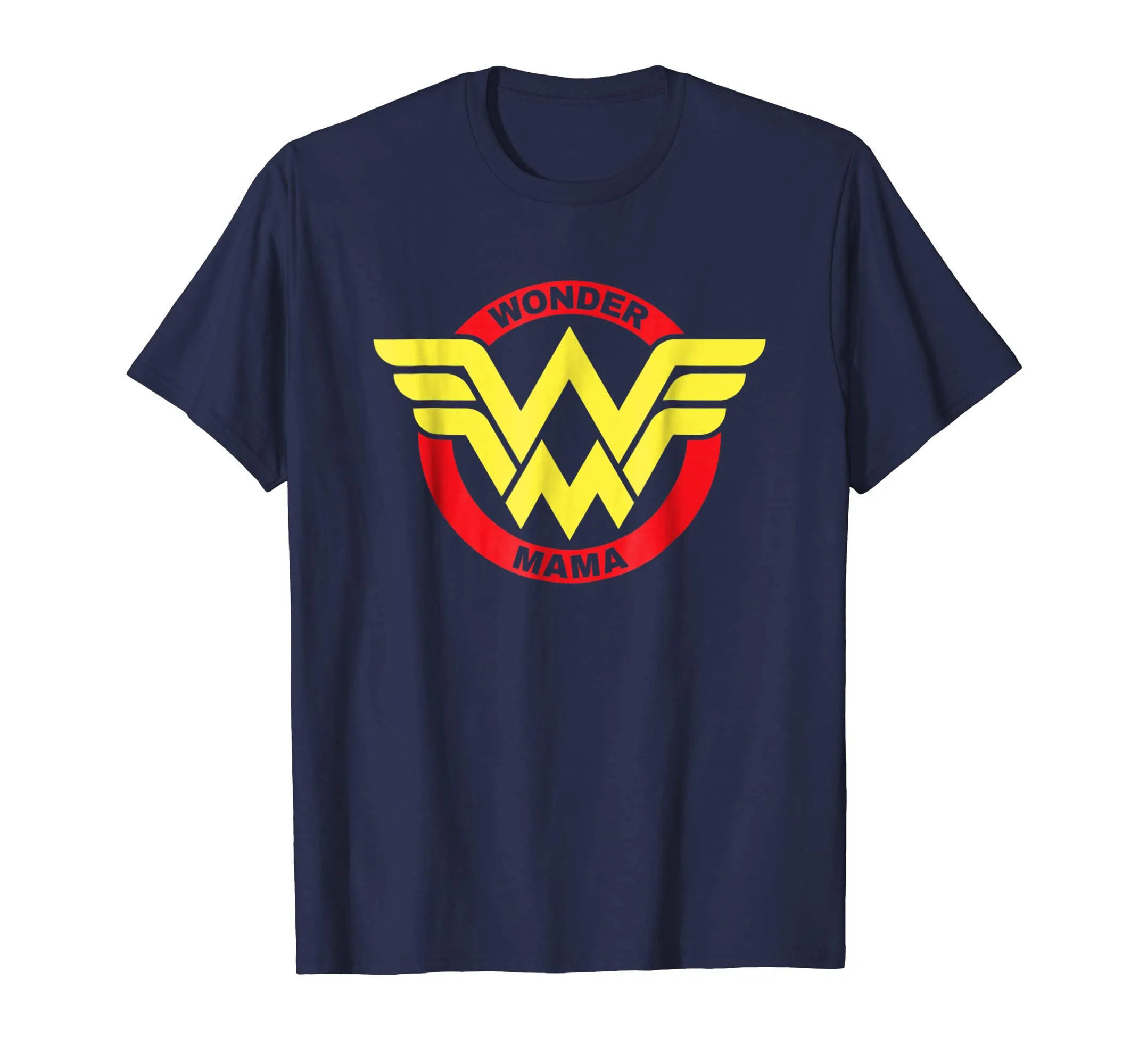 Womens Wonder Mama Mother T Shirt Gift SuperHero Mom