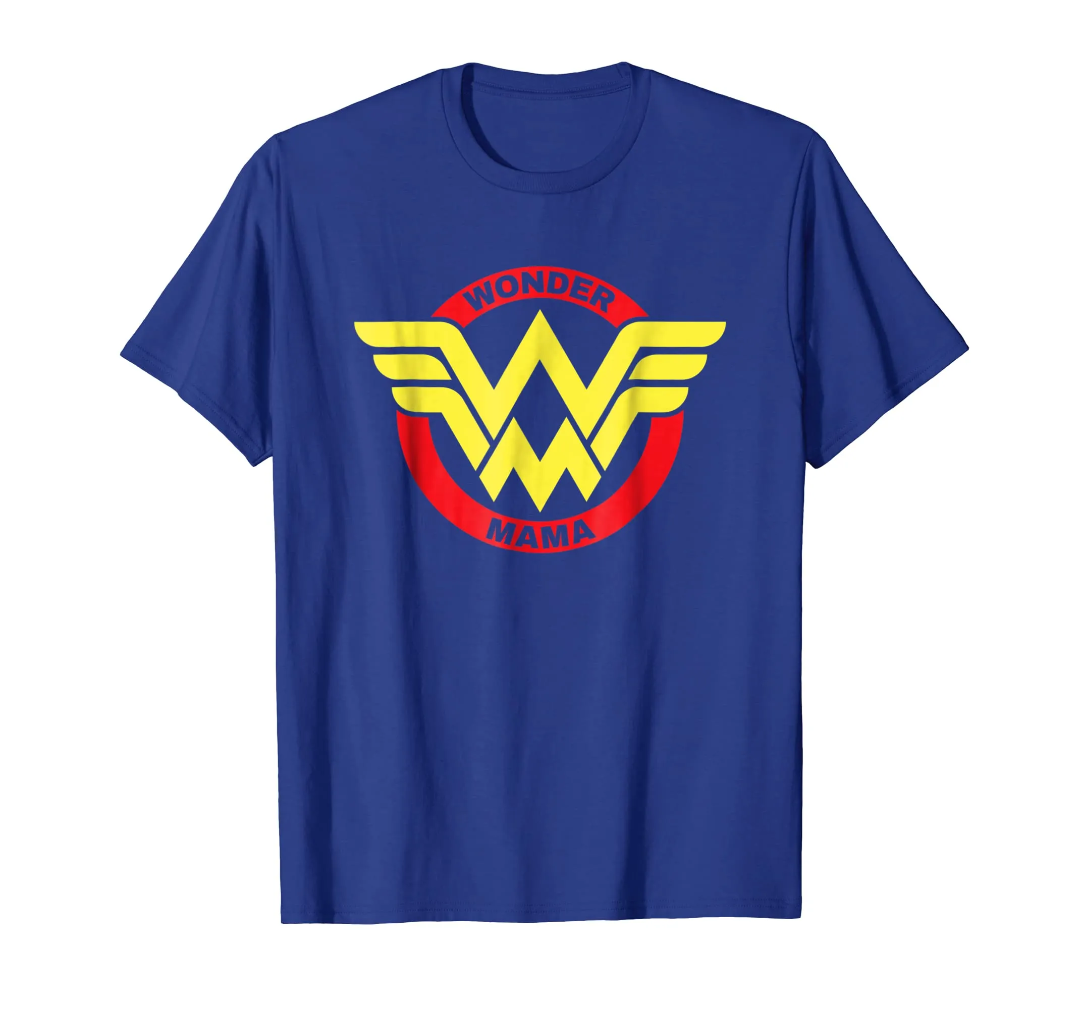 Womens Wonder Mama Mother T Shirt Gift SuperHero Mom